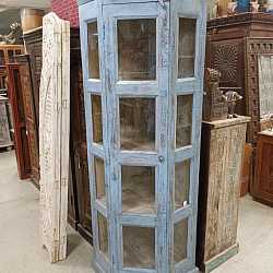 Шкаф книжный "Индиго-прованс", массив дерева