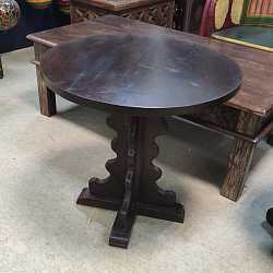 Столик "Черный принц", массив дерева